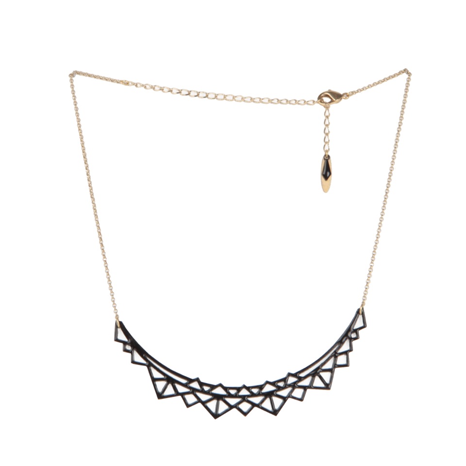 Constance Lepage Black Mary Necklace Pamper My