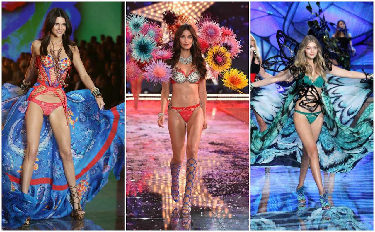 Victoria's Secret Fashion Show 2018: Adriana Lima and Kendall Jenner walk  the runway, The Independent