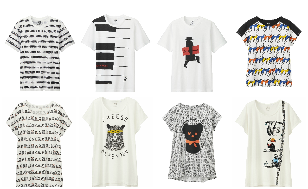 UNIQLO's New Lineup of Pop Culture Themed T-shirts