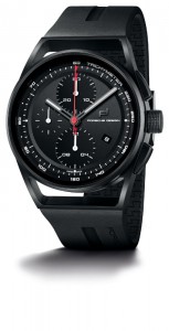 Porsche Design 1919 Chronotimer Black & Rubber (PRNewsFoto/Porsche Design)