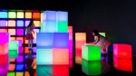 Media Block Chair – Future World at ArtScience Museum (Credit to teamLab)