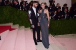 Zayn Malik in Versace and Gigi Hadid in Tommy Hilfiger