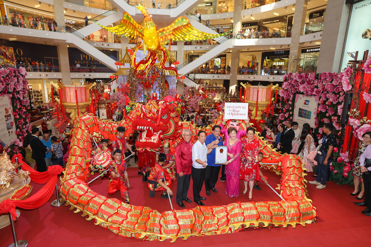 People visit Chinese New Year decoration A Regal Celebration in Kuala  Lumpur, Malaysia - Xinhua