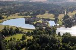 Leeds Castle aerial view by Leeds Castle Foundation