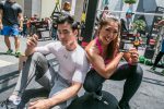 Under Armour brand ambassadors, Kit Mah and Linora Low completed the Test of Will 2017 4-minute circuit challenge with flying colours