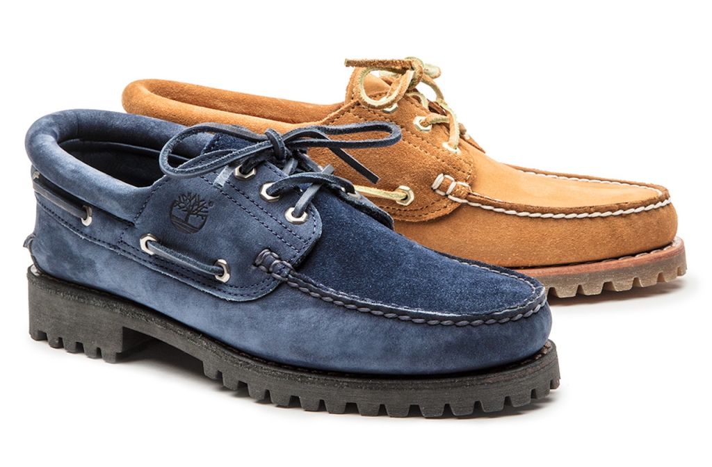 Timberland X Engineered Garments Launched Classic 3-Eye Lug Shoes 
