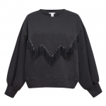 Beaded Sweater (Black) – RM 119.00-min