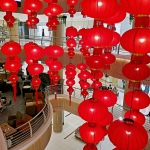 Hangging Lanterns at Lot 10’s Concourse