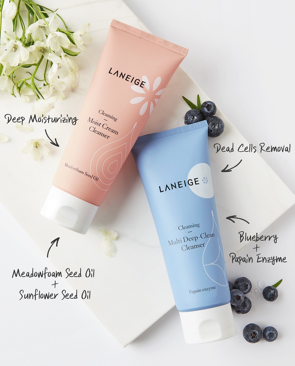 Laneige Revamps Its Multi-Deep & Moist Cream Cleansers That Leaves Your 