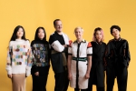 6. (L-R) Mijia Zhangin & Wei Lin of PH5, Liam Hodges, Rike Feurstein, Shimo Zhou & Une Yea of Staffonly