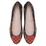 Audrey red studded heart – pair_PVP 175-min