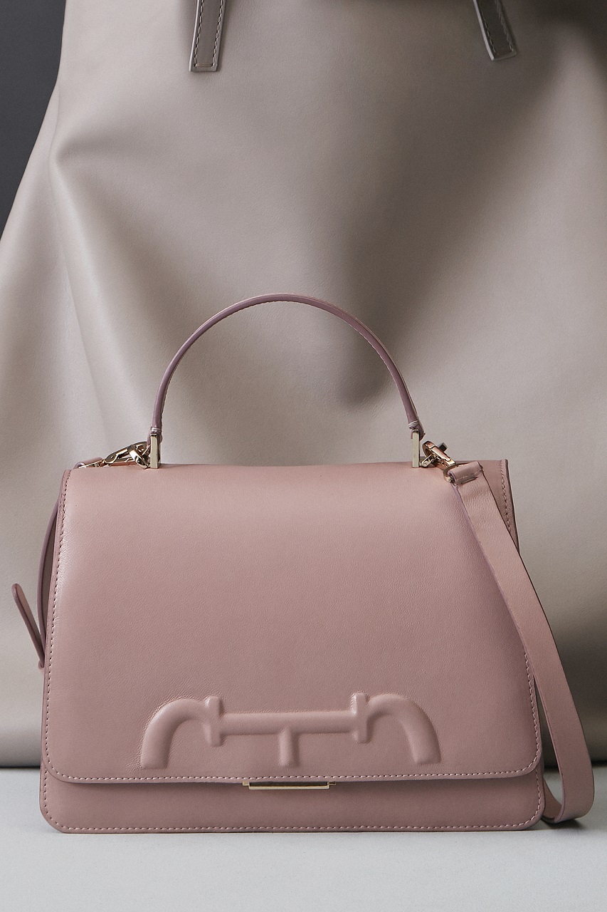 Carolina Herrera Victoria Insignia Mini Bag in Pink