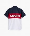 Levi’s CNY – MEN – LS COLOUR BLOCK PACIFIC LYCHEE RED – 72629-0000 – BACK – RM179